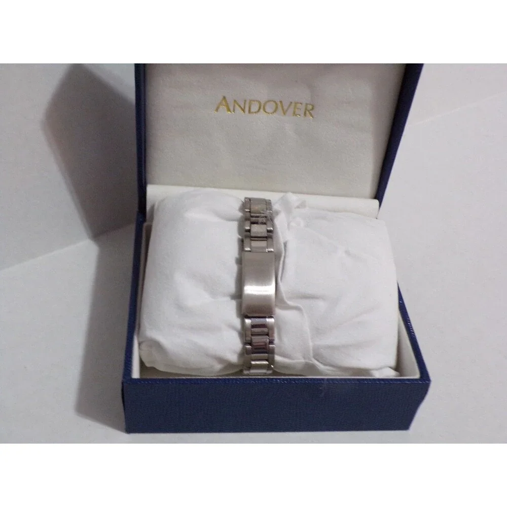 Andover Women's Wrist Watch Quartz Rotating Benzel Luminescent Hands Silver‎